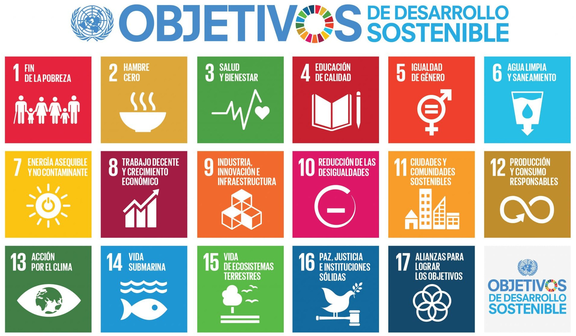 Objetivos de Desarrollo Sostenible — UN SDGs