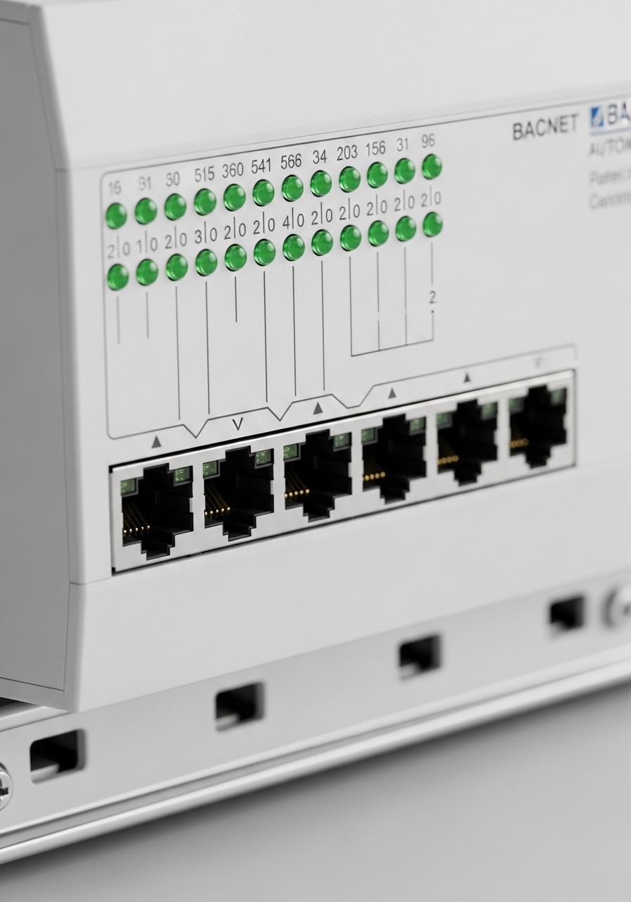 Panel BACnet de controlador de automatización