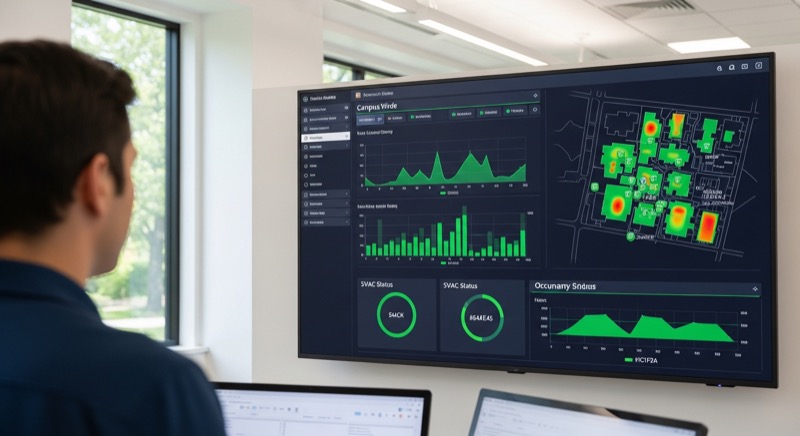 Panel de gestión centralizada de campus