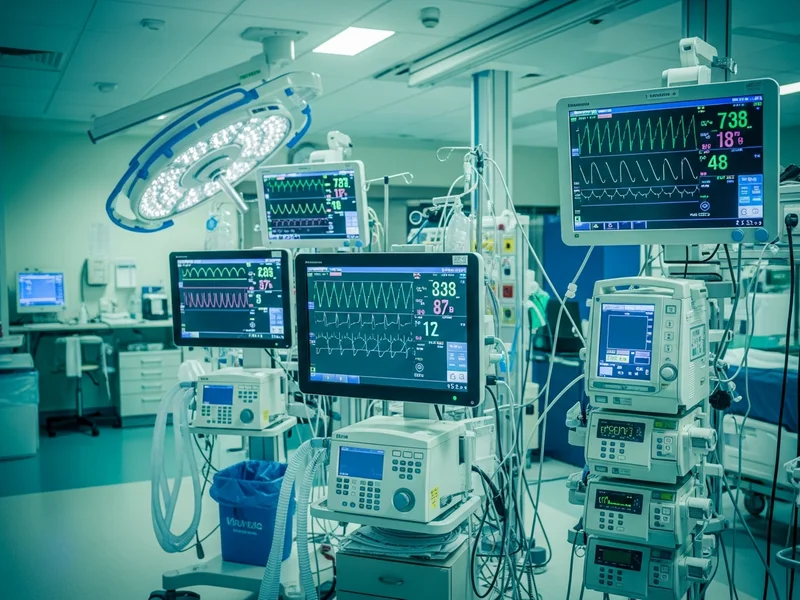 Unidad de Cuidados Intensivos con monitoreo centralizado