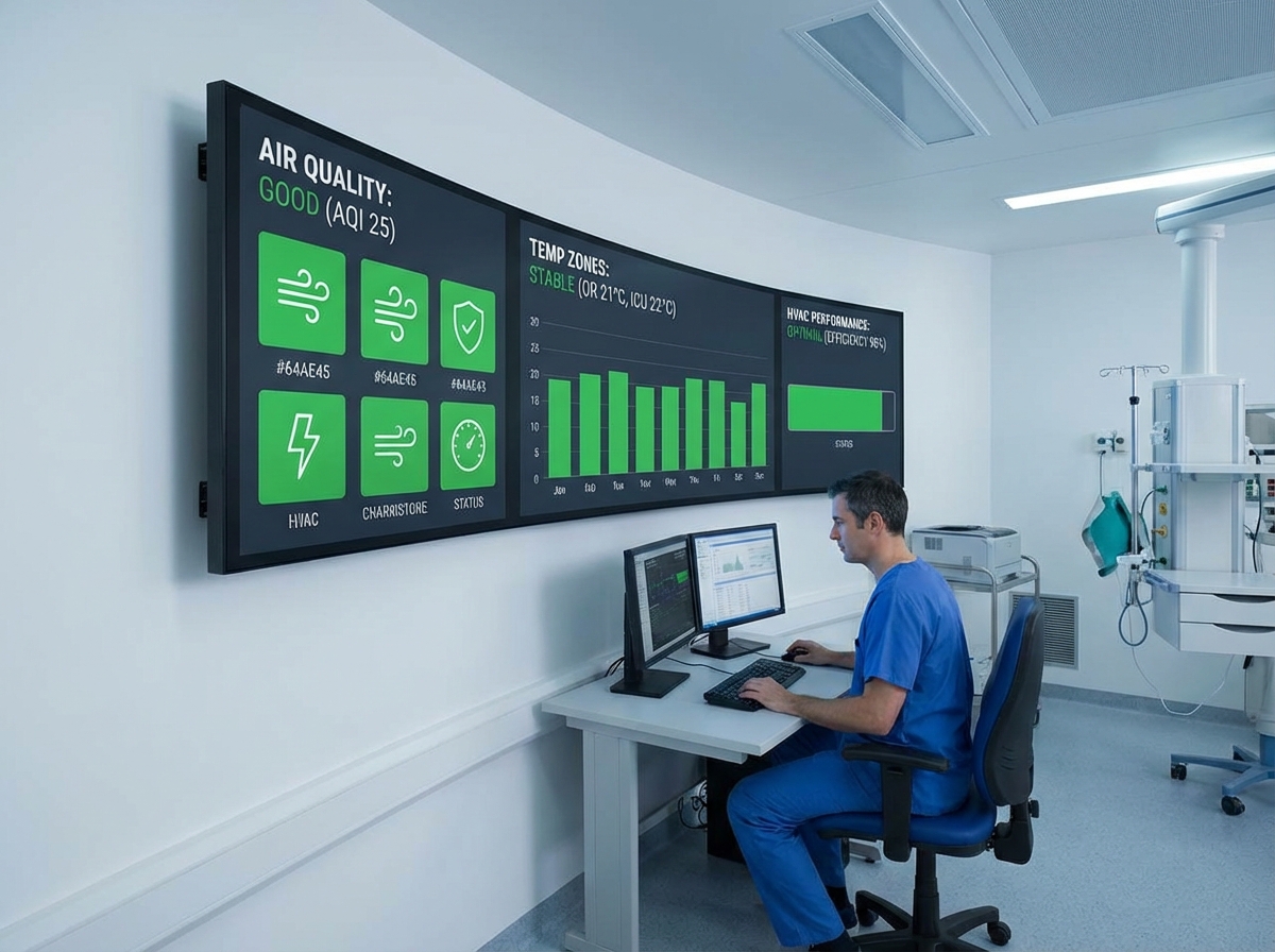 Panel inteligente de monitoreo hospitalario